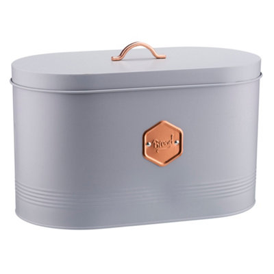 Cooks Professional Grey Bread Bin | / Copper - Image 5