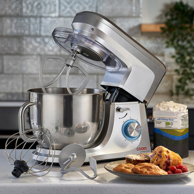 Cooks Professional Silver 7L Stand Mixer | - Image 5