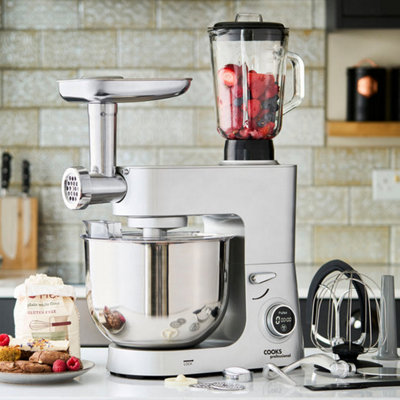 Cooks Professional Silver Multi Function 8L Digital Stand Mixer | - Image 5