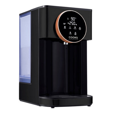 B&Q -  Digital Hot Water Dispenser 2600WEnergy Saving Fast Boil Kettle With 4L TankBlack & Rose Gold