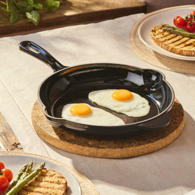 Cooks Professional (Black) 26Cm Cast Iron Frying Pan - Image 6