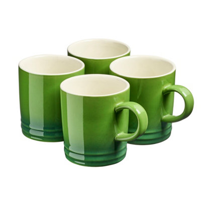 Cooks Professional Green 4 Piece Midi Coffee Mug Set | 240Ml | - Image 6