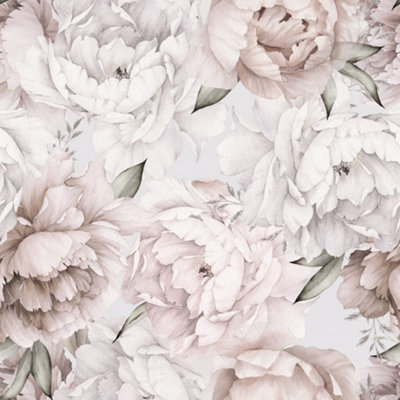 I Love Wallpaper Vintage Peony Wallpaper In Blush