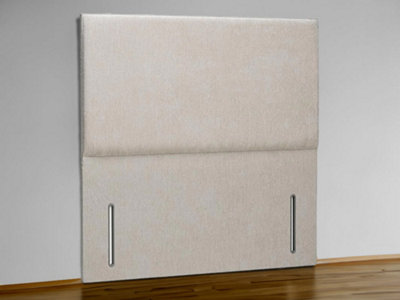  - Livorno Floor Standing Upholstered Headboard 3Ft SingleNaples Cream