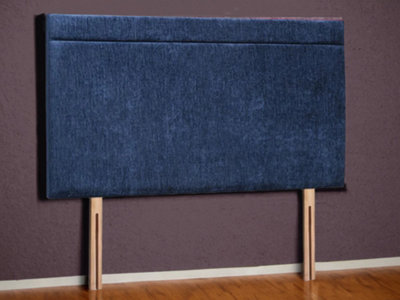 - Lucca Strutted Upholstered Headboard 6Ft Super KingNaples Blue