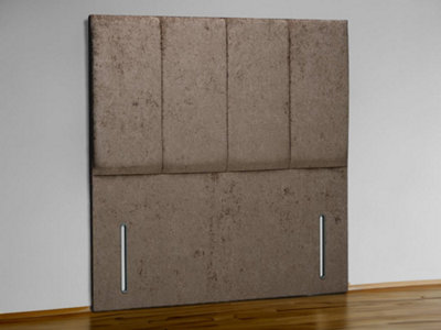  - Arezzo Floor Standing Upholstered Headboard 4Ft6 DoubleNaples Mink