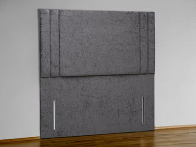  - Verona Floor Standing Upholstered Headboard 5Ft KingNaples Slate