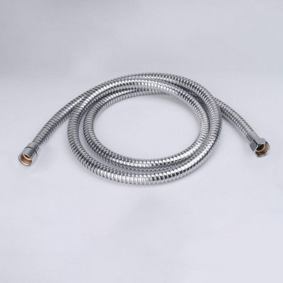 Nes Home Stainless Steel 1.5M Reinforced Flexible Shower Hose from B&Q