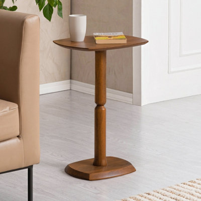 MH London Firma Side Table Solid Wood Bedside Table For Living Room And Bedroom from B&Q