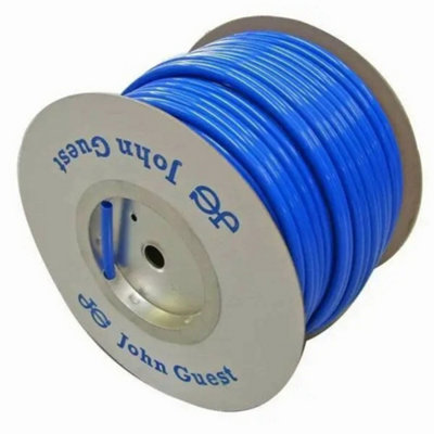 B&Q -  John Guest Speedfit 12mm Lldpe Blue Tube2 Metre Flexible Pipe For Pneumatic Applications