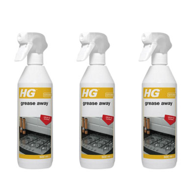 B&Q -  Grease Away 500Ml (Pack Of 3)