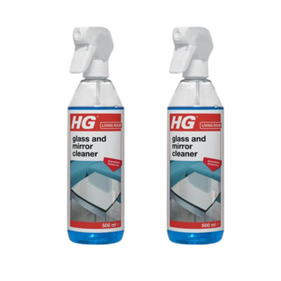 B&Q -  Glass And Mirror Cleaner 500Ml (Pack Of 2)