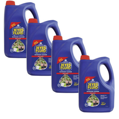 Jeyes Fluid Ready To Use 4 Litre (Pack Of 4) from B&Q