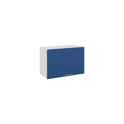 B&Q -  Kitchen Wall Bridging Unit 600mm Extractor Cooker Hood Cabinet With Door 60CmNavy Matt