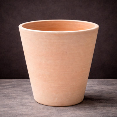 GardenSkill Scandi Style Indoor Plant Pot 15CmPack 2Fluted Flowerpot Planter & Drip Tray For Succulents Peace Lilies Herbs Home Decor from B&Q