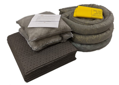 Serpro spill management 65 Litre General Purpose Maintenance Spill KitVersatile Spill Response For OilCoolantWater & Solvents from B&Q