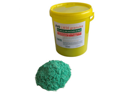 EVO Recycled 7 Litre Lw30 Wood Fibre Absorbent In Clip-Top TubFire Retardant & Recycled Spill Solution For Industrial Use from B&Q
