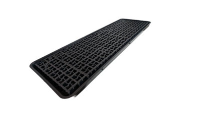 Serpro spill management 117 X 40Cm Bunded Drip Tray 18 Litre Spill Containment With Removable GridDurable Recycled PolypropyleneIdeal For Small Drum from B&Q
