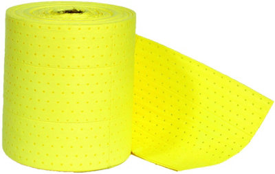Serpro spill management Chemical Absorbent Roll 38Cm X 46M   HeavyweightBondedPerforated Roll For Hazardous Spill Cleanup from B&Q