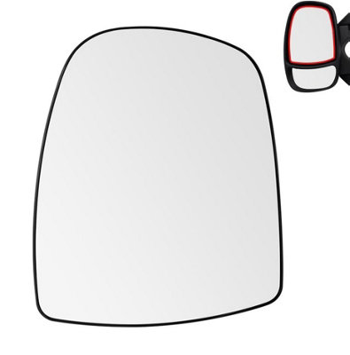 Replacement Wing Mirror Glass For Vauxhall Vivaro 2001 To 2014 Left Passenger Side Oem Quality Heated Mirror Glass Replacement from B&Q