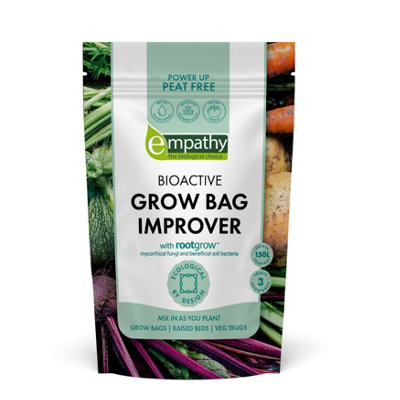 Empathy Bio Active Grow Bag Improver 300G With Rootgrow Mycorrhizal Fungi & Beneficial Bacteria Compost Soil Boosteruk from B&Q