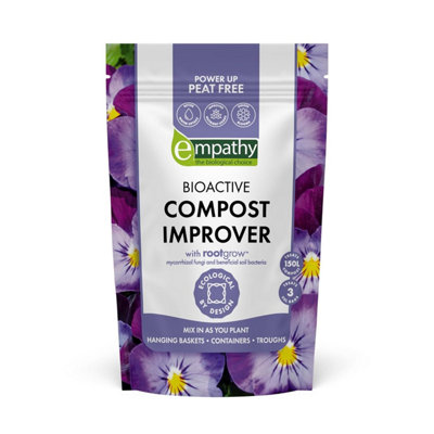 Empathy Bioactive Compost Improver 300G With Rootgrow Mycorrhizal Fungi & Beneficial Bacteria For Soil Health Growth from B&Q