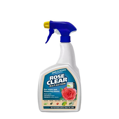 Evergreen Roseclear 3 In 1 Action 800Ml Aphid Killer Fungus Control And Plant Protection Spray from B&Q