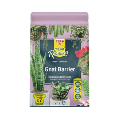 STV Zero In Insect Control Gnat Barrier Natural Plant Pests Control Soil Granules 2.5L from B&Q