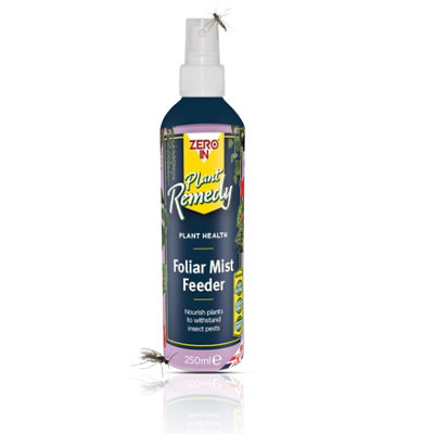B&Q -  Zero In Foliar Mist Feeder 250Ml Natural Plant Spray Mister For Houseplants Indoor Plant Feed & Leaf Shine