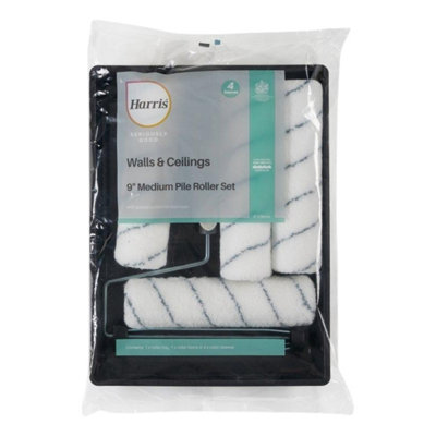 Harris 9" Walls & Ceilings Roller Set With 4 Sleeves 5060930795105 - Image 3