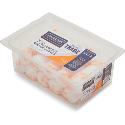 Hamilton 4" Medium Pile Roller Sleeves 10 Pack - Image 3