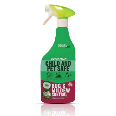 Ecofective Bug And Mildew Plant Control 1 Liter Ready To Use Spray For Natural Pest And Powdery Mildew Control from B&Q
