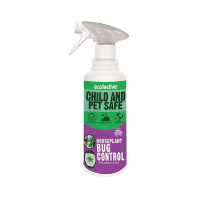 Ecofective Houseplant Bug Control Ready To Use 500Ml Pesticide Free Spray For Aphids Mites Whitefly And Mildew Control from B&Q