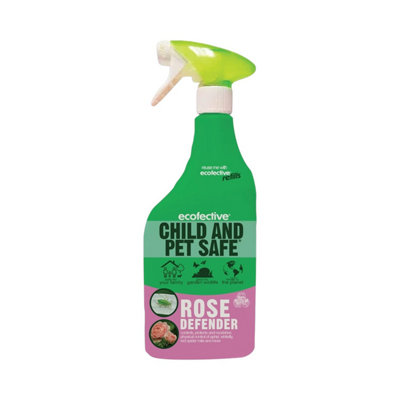 Ecofective Child And Pet Safe Rose Defender 1L Rtu Spray Controls Rose Pests Powdery Mildew And Nourishes Plants from B&Q