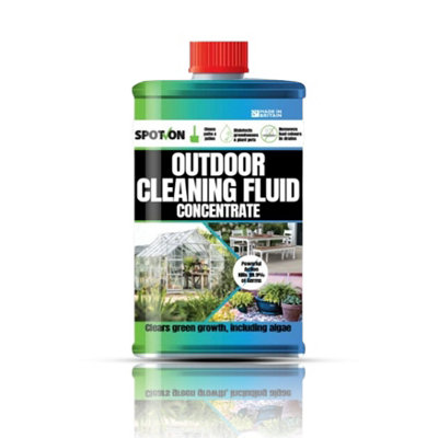 Ecofective Spot On Outdoor Cleaning Fluid Concentrate 1 Liter Removes Algae Disinfects Deodorises Drains And Bins from B&Q