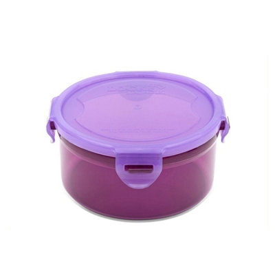 Locknlock Round Food Storage Container Airtight Leak Proof Bpa Free Microwave Freezer Safe Lunchbox 600Ml