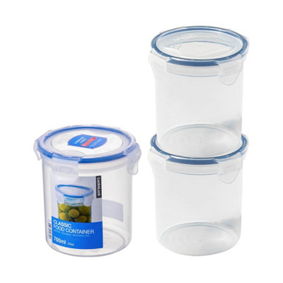 Locknlock Round Food Storage Container 700Ml Pack Of 3 - Image 3