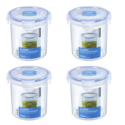 Locnlock Locknlock Round Food Storage Container 700Ml - Clear / 4.0 - Image 3