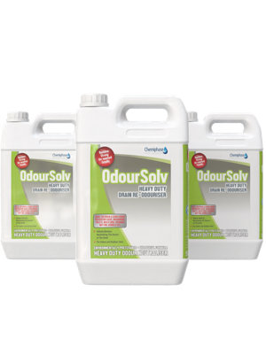 B&Q -  OdoursolvHeavy Duty Drain Odour Neutraliser 4 X 5 Litres