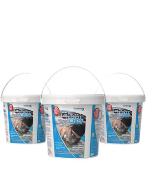 Chemiphase 4 X 5 Kg 200G Multifunctional Large Chlorine Tablets from B&Q