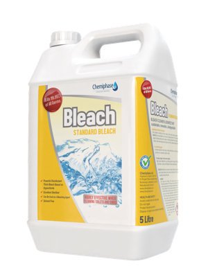 Chemiphase Bleach Cleaner & Disinfectant 1 X 5 Litres from B&Q