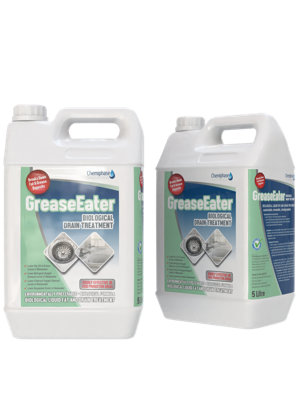 Chemiphase Grease-EaterNatural Drain Unblocker For Fat Related Drain Blockages 2 X 5 Litres