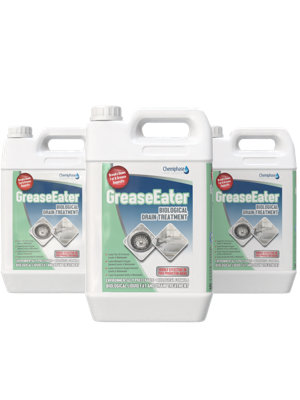 Chemiphase Grease-EaterNatural Drain Unblocker For Fat Related Drain Blockages 4 X 5 Litres