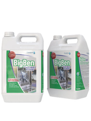 Chemiphase Big BenAuto Bar Glass Washer Liquid Detergent & Steriliser 2 X 5 Litres from B&Q