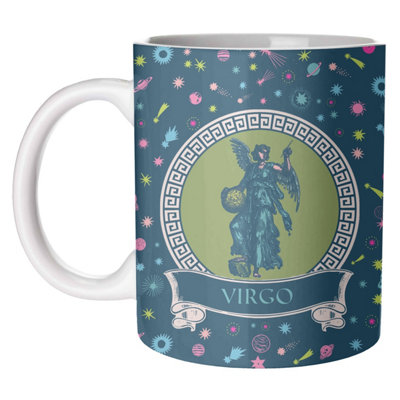 Art Wow Wallace Elizabeth Star Sign Horoscope Virgo Ceramic Mug from B&Q