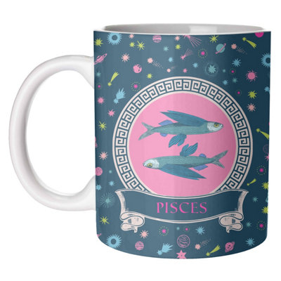 Art Wow Wallace Elizabeth Star Sign Horoscope Pisces Ceramic Mug from B&Q