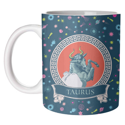 Art Wow Wallace Elizabeth Star Sign Horoscope Taurus Ceramic Mug from B&Q