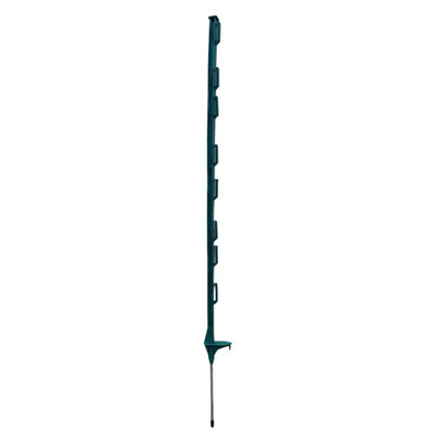 Green Electric Fence Posts (50 Pcs) 120Cm (4Ft) Temporary Fencing For GardensHeavy-Duty Poly Spikes from B&Q