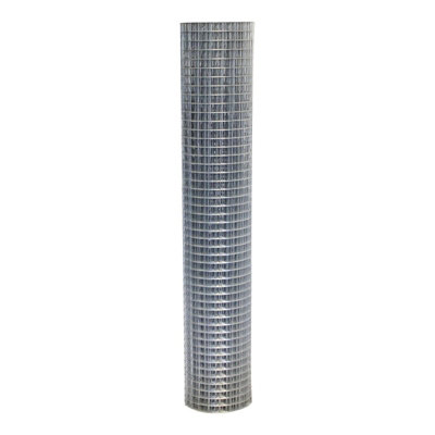 Welded Wire Mesh 1"x1" Galvanised Fence (900mm X 15M) Rabbit Hutch Chicken Run Coop Pet from B&Q
