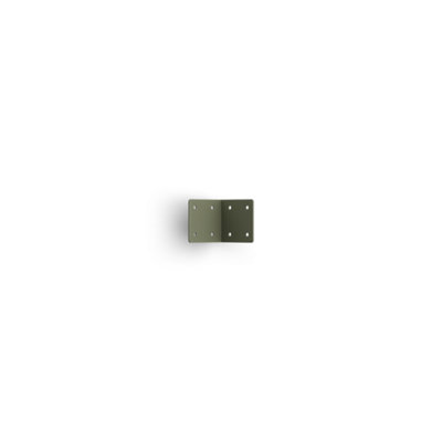 DuraPost Fencemate Sleeper Angle Bracket 85X85X80X2.5mm Olive Ral 7002 from B&Q